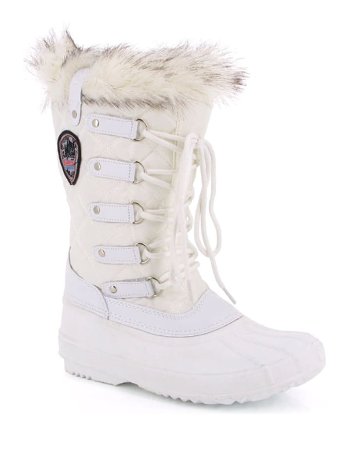 Kimberfeel Kozaki zimowe "Elsa" w kolorze białym rozmiar: 38