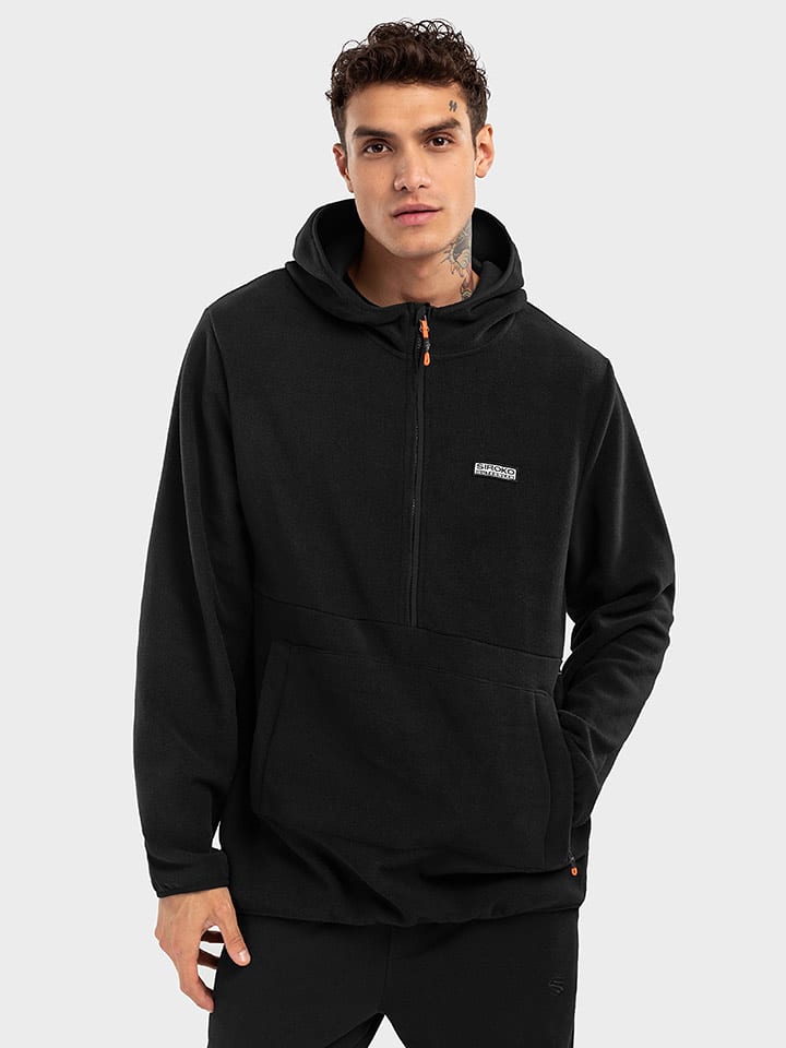 Siroko Bluza polarowa "Avoriaz" w kolorze czarnym rozmiar: XS