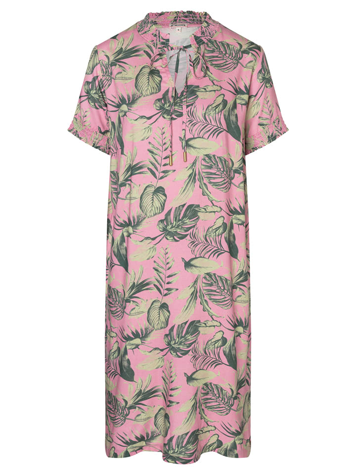 Sukienka w kolorze jasnoróżowo-zielonym