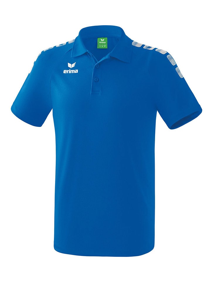 erima Koszulka polo "Essential 5-C" w kolorze niebieskim rozmiar: 140