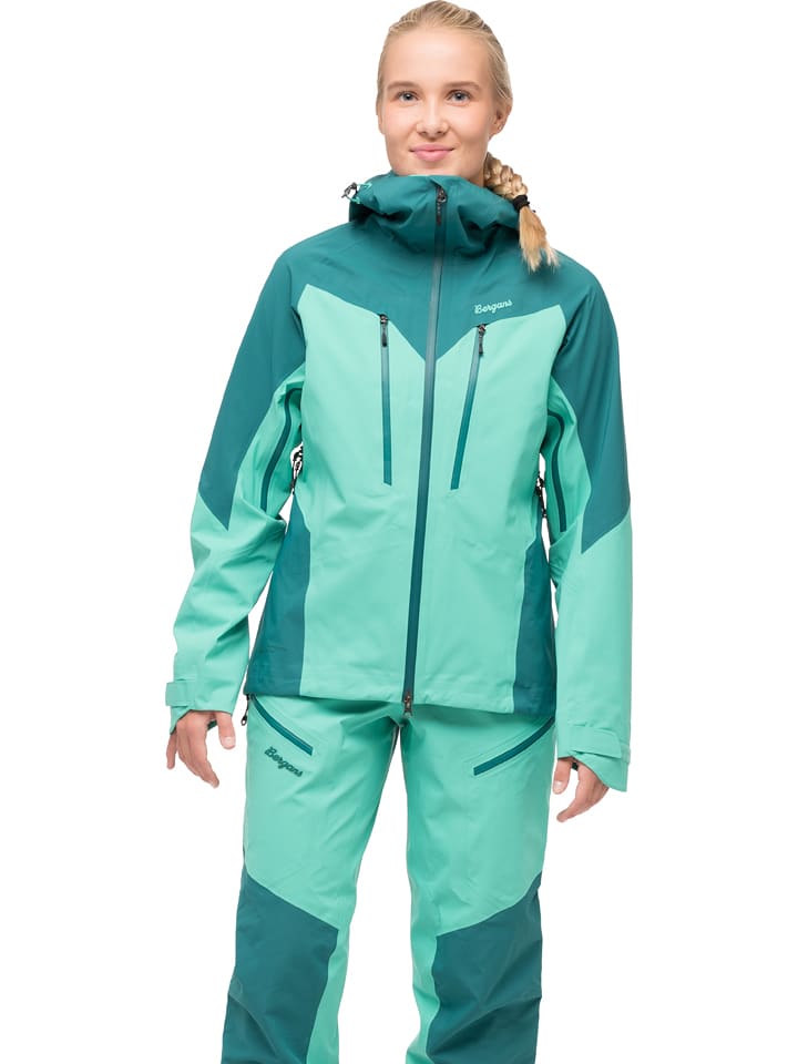 Bergans Kurtka funkcyjna "Tind" w kolorze turkusowym rozmiar: XL