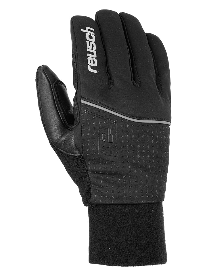 Reusch Rękawiczki narciarskie "Roald" w kolorze czarnym rozmiar: 7
