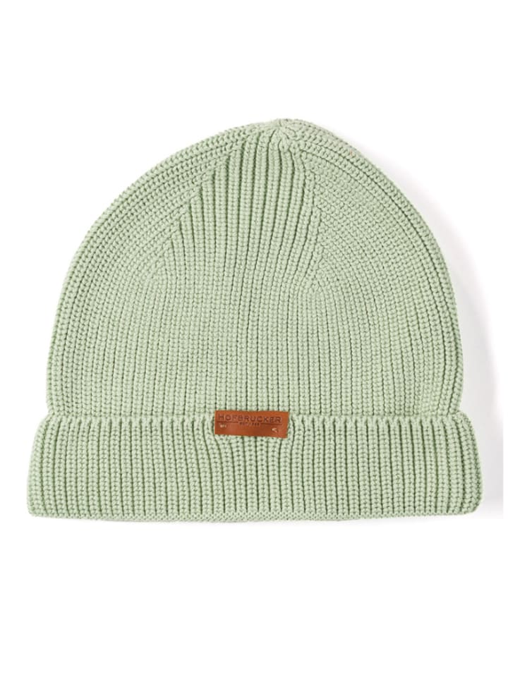 Hofbrucker Czapka beanie w kolorze miętowym rozmiar: onesize