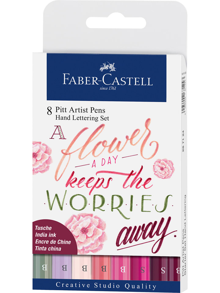 Faber-Castell Rapidografy (8 szt.) "Pitt Arist" rozmiar: onesize