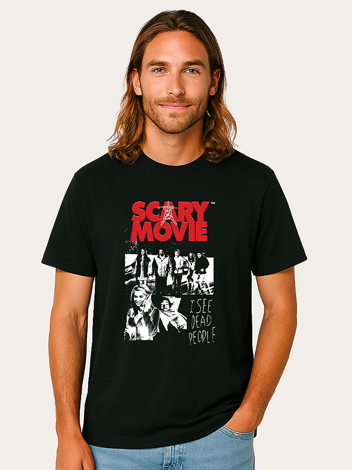 WOOOP Koszulka "Scary Movie Official 'I See Dead People" w kolorze czarnym rozmiar: XL