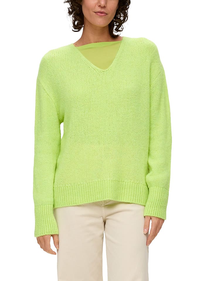 S.OLIVER RED LABEL Sweter w kolorze jasnozielonym rozmiar: 40