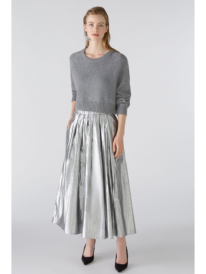 Oui Sweter w kolorze szarym rozmiar: 44