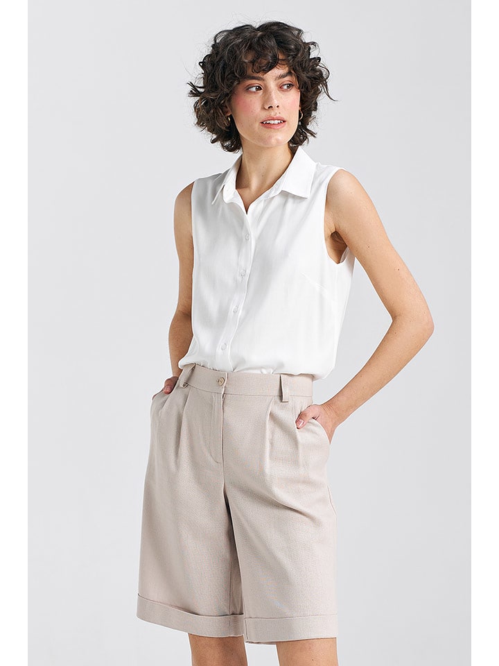 Nife Bluzka w kolorze białym rozmiar: 44