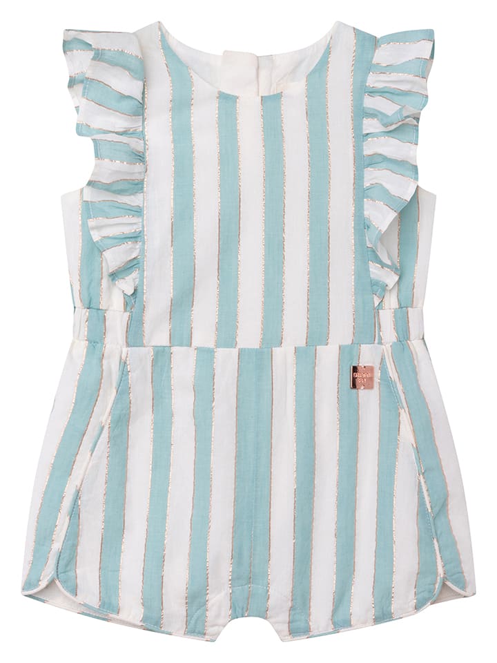 Kombinezon w kolorze turkusowym