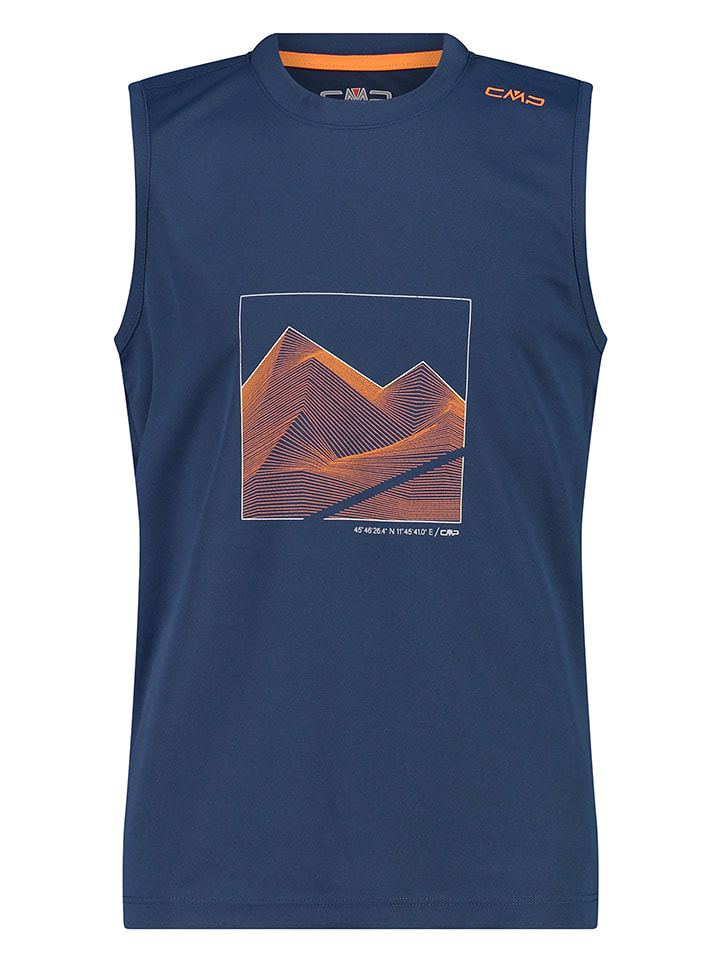 CMP Top w kolorze granatowym rozmiar: 104