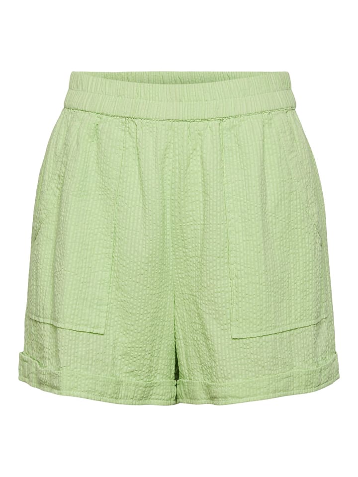 Pieces Szorty w kolorze zielonym rozmiar: S