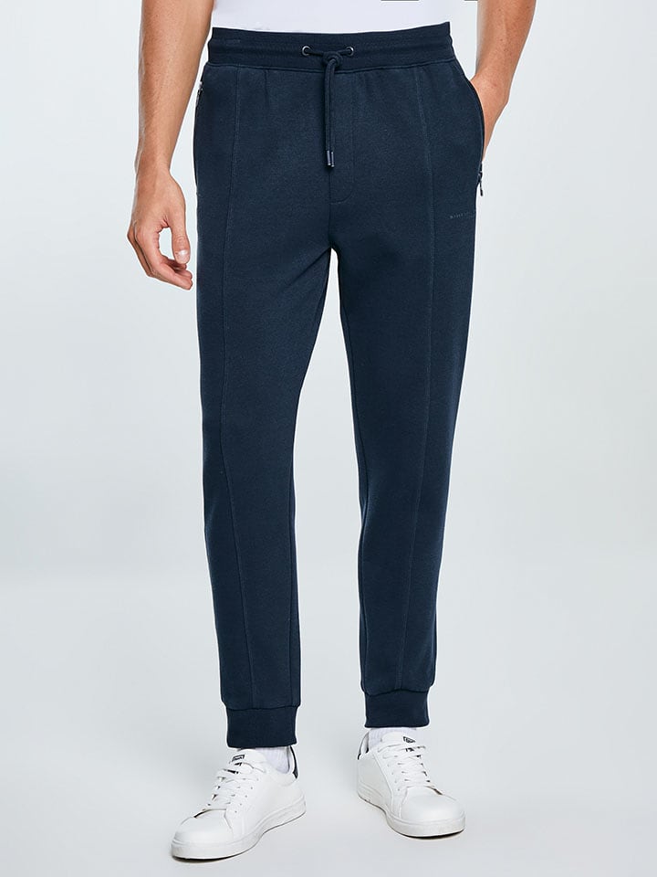 BIG STAR Spodnie dresowe "Wladorp" w kolorze granatowym rozmiar: XXL