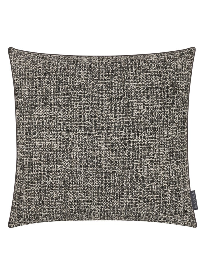 Magma Heimtex Poszewka "Malia" w kolorze szarym na poduszkę - 50 x 50 cm rozmiar: onesize