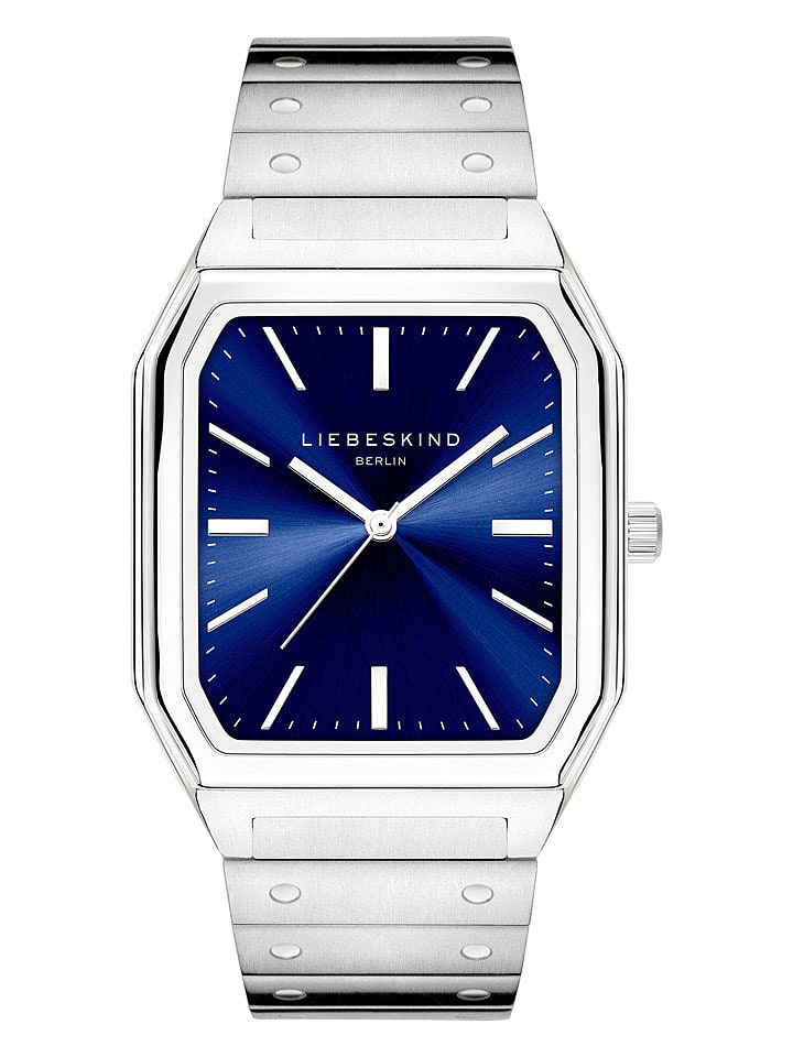 Liebeskind Zegarek kwarcowy w kolorze srebrno-niebieskim rozmiar: onesize