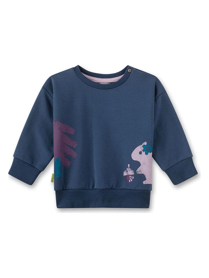 Sanetta Kidswear Bluza w kolorze granatowym rozmiar: 74
