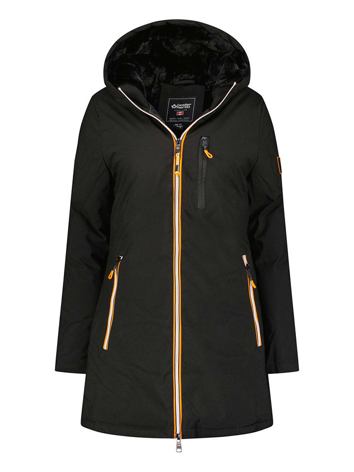 Canadian Peak Parka "Cassimineak" w kolorze czarnym rozmiar: L