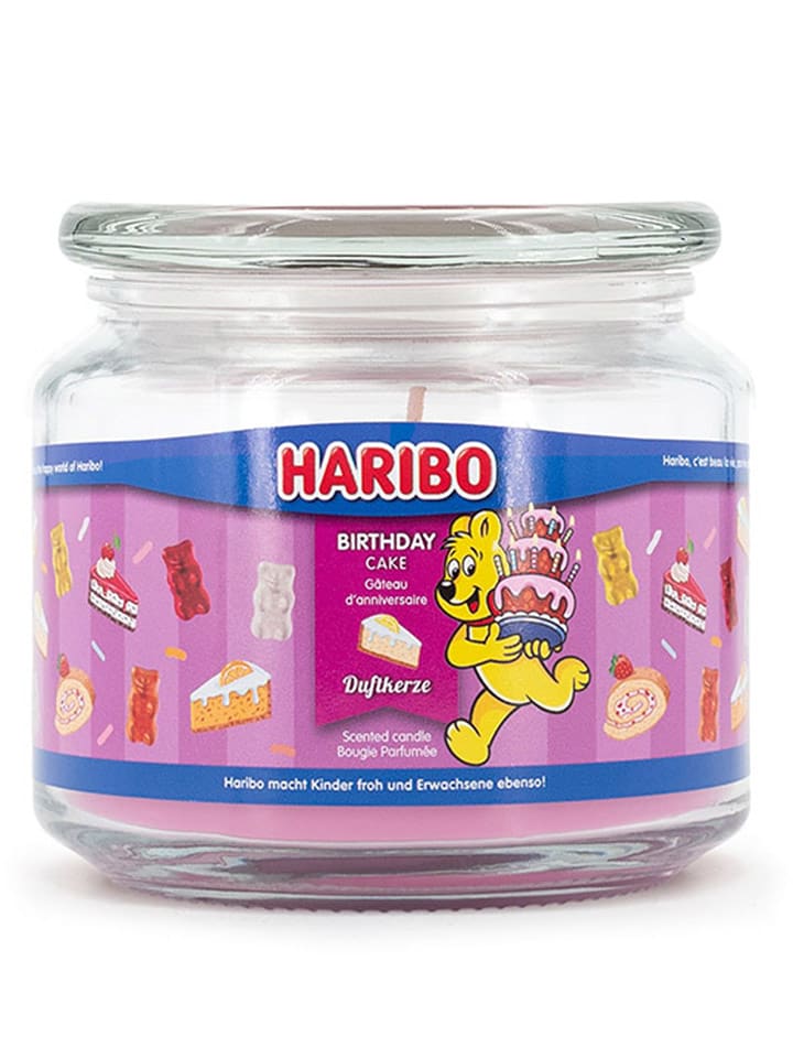 Haribo Świeca zapachowa "Haribo Birthday Cake" - 300 g rozmiar: onesize