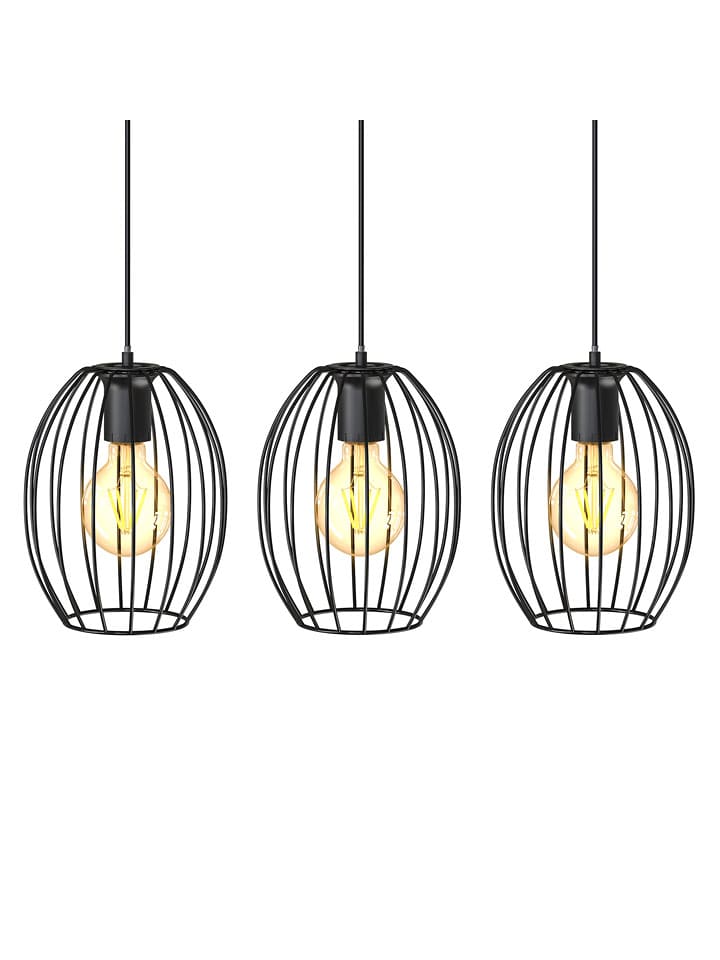 Briloner Lampa wisząca w kolorze czarnym - 129 x 70 cm rozmiar: onesize