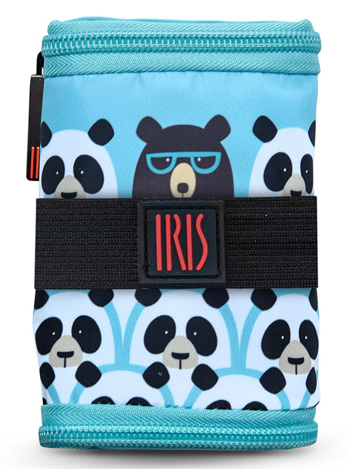 IRIS Barcelona Torba "Blue Friends" w kolorze błękitnym na kanapki - 12 x 26 x 2,5 cm rozmiar: onesize