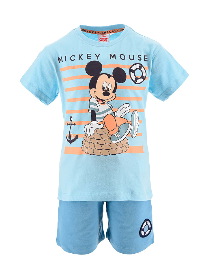 2-częściowy zestaw "Mickey" w kolorze niebieskim