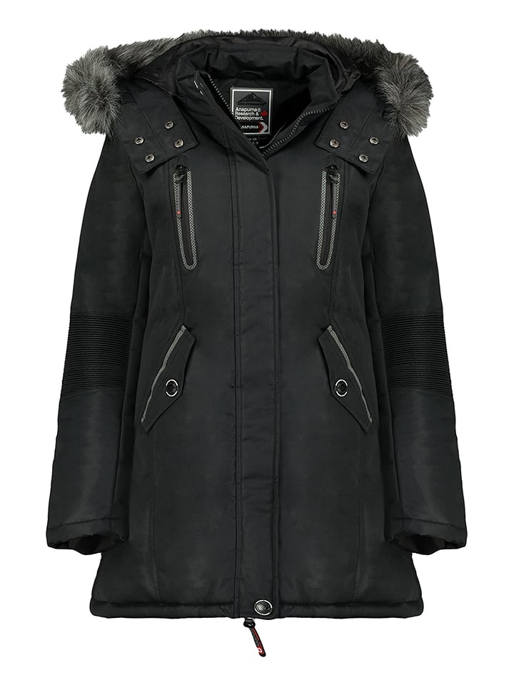 ANAPURNA Parka w kolorze czarnym rozmiar: L