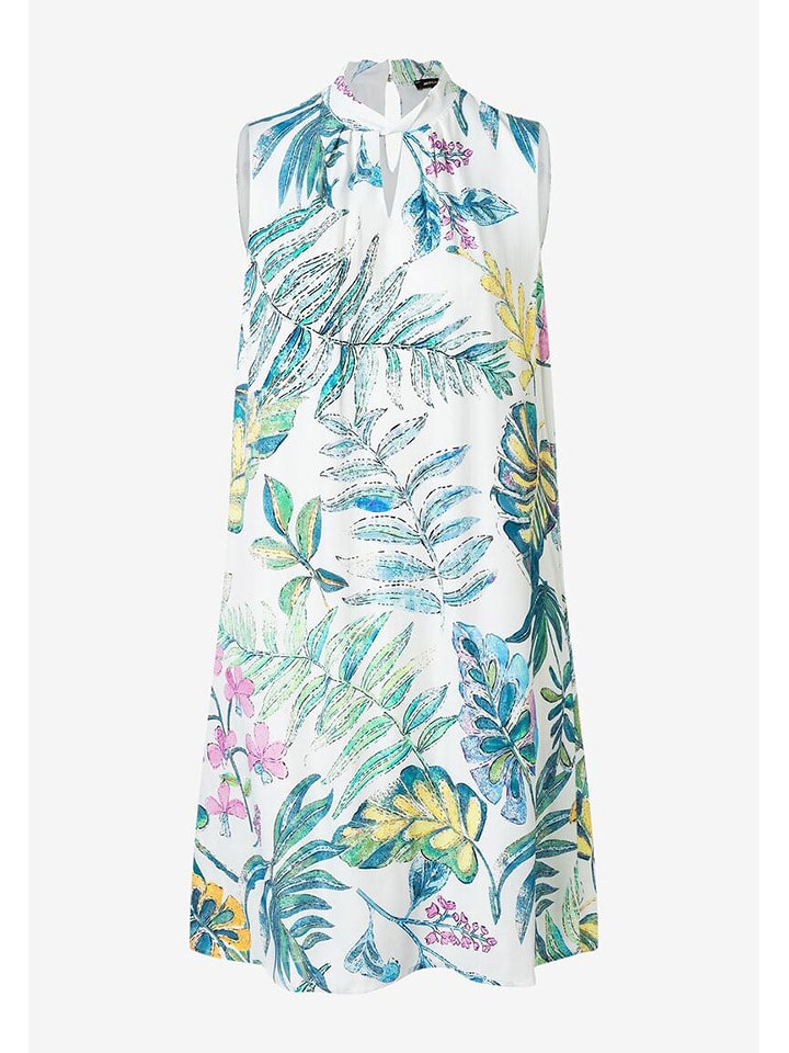 More & More Sukienka w kolorze zielono-jasnoróżowo-białym rozmiar: 36