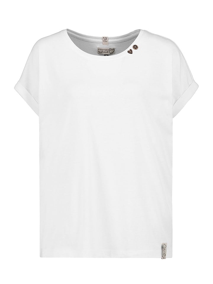 Eight2Nine Koszulka w kolorze białym rozmiar: M