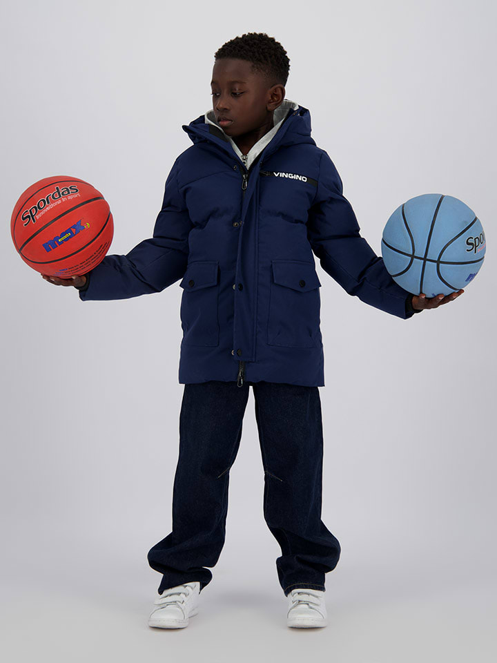 Vingino Kurtka zimowa "Tanner" w kolorze granatowym rozmiar: 176