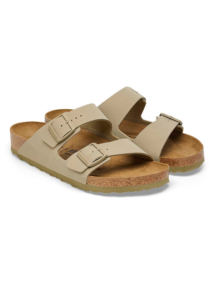 Birkenstock Klapki "Arizona" w kolorze beżowym rozmiar: 41