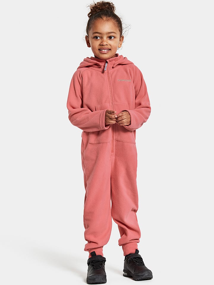 Kombinezon polarowy w kolorze jasnoróżowym