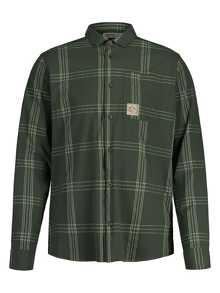 Maloja Koszula "AlblanM." w kolorze khaki rozmiar: XL