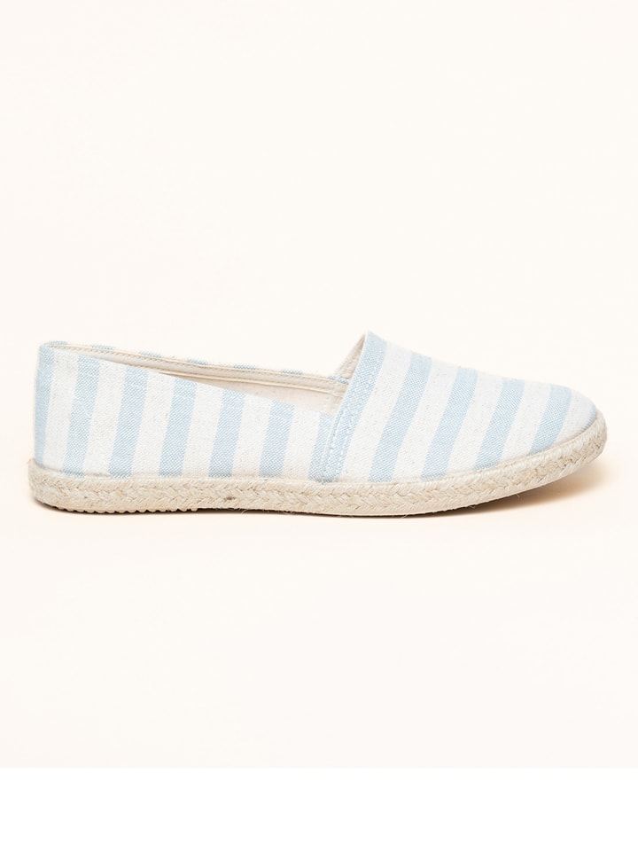 kitz-pichler Espadryle "Camping Linen duo" w kolorze białym rozmiar: 38