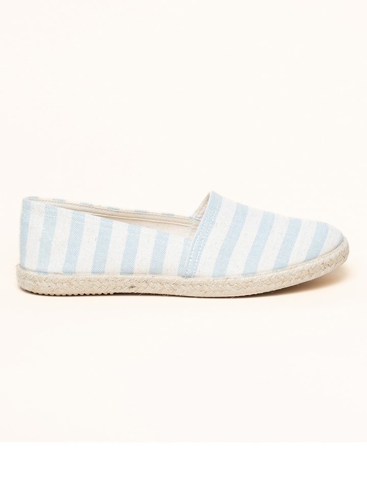 kitz-pichler Espadryle "Camping Linen duo" w kolorze białym rozmiar: 38