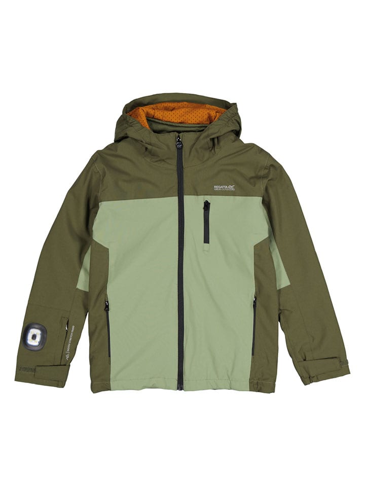 Regatta Kurtka funkcyjna 3w1 "Trekktain II" w kolorze pomarańczowo-oliwkowym rozmiar: 176
