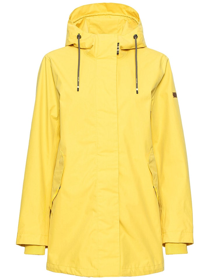 Camel Active Płaszcz przejściowy w kolorze żółtym rozmiar: 42