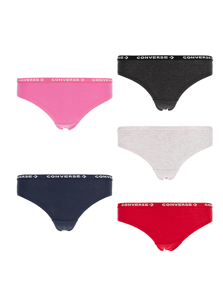 Converse Majtki (5 par) w różnych kolorach rozmiar: 128-140