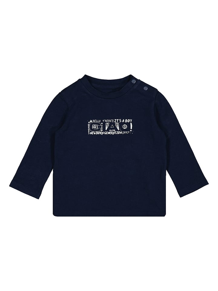 Vingino Koszulka "Jille" w kolorze granatowym rozmiar: 68