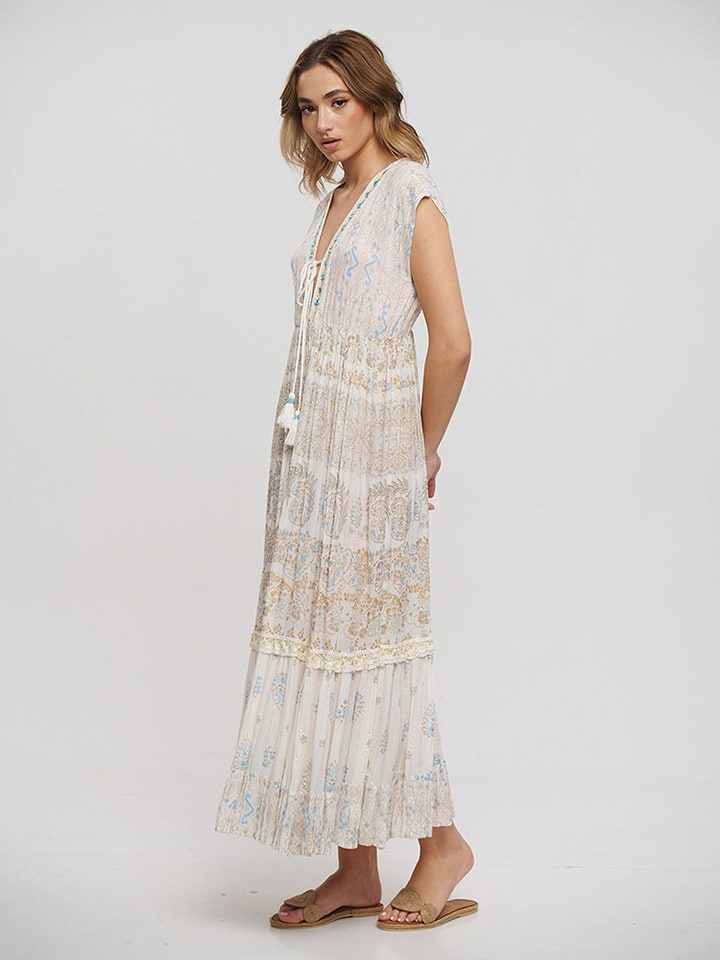 BLE Sukienka w kolorze kremowym rozmiar: onesize