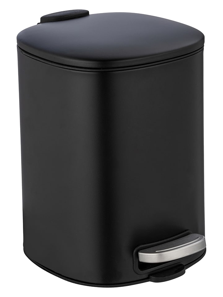 Wenko Kosz "Alassio" w kolorze czarnym na śmieci - 5 l rozmiar: onesize