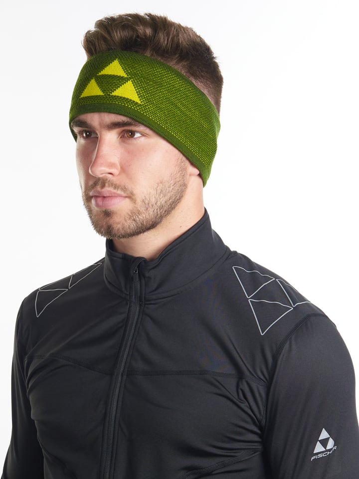 Fischer Opaska w kolorze zielonym na czoło rozmiar: onesize