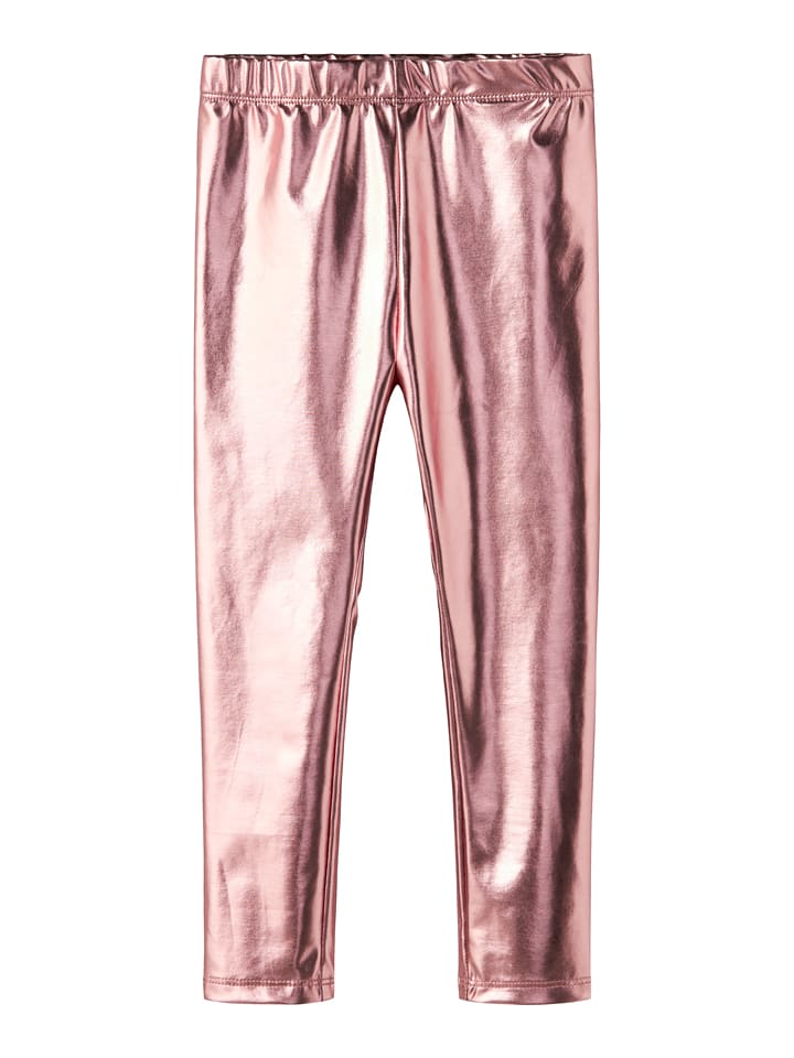 name it Legginsy "Rispa" w kolorze jasnoróżowym rozmiar: 116