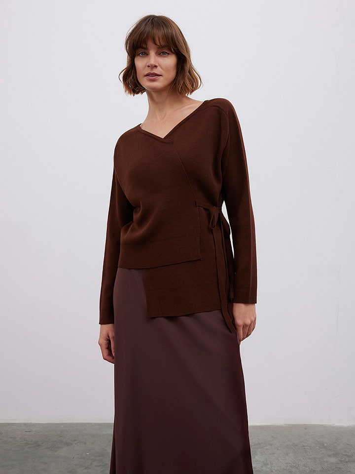 BGN Kardigan w kolorze brązowym rozmiar: 38