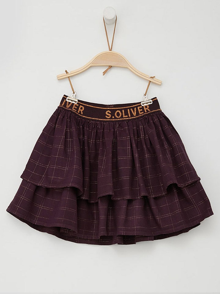 s.Oliver Spódnica w kolorze fioletowym rozmiar: 104