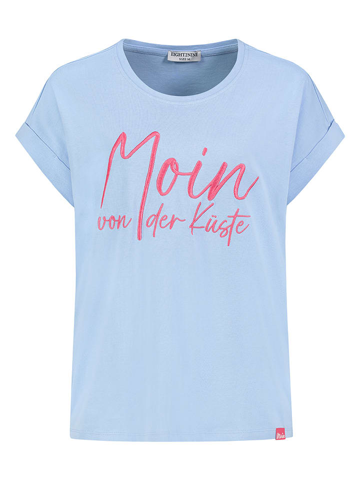 Eight2Nine Koszulka w kolorze błękitnym rozmiar: XL