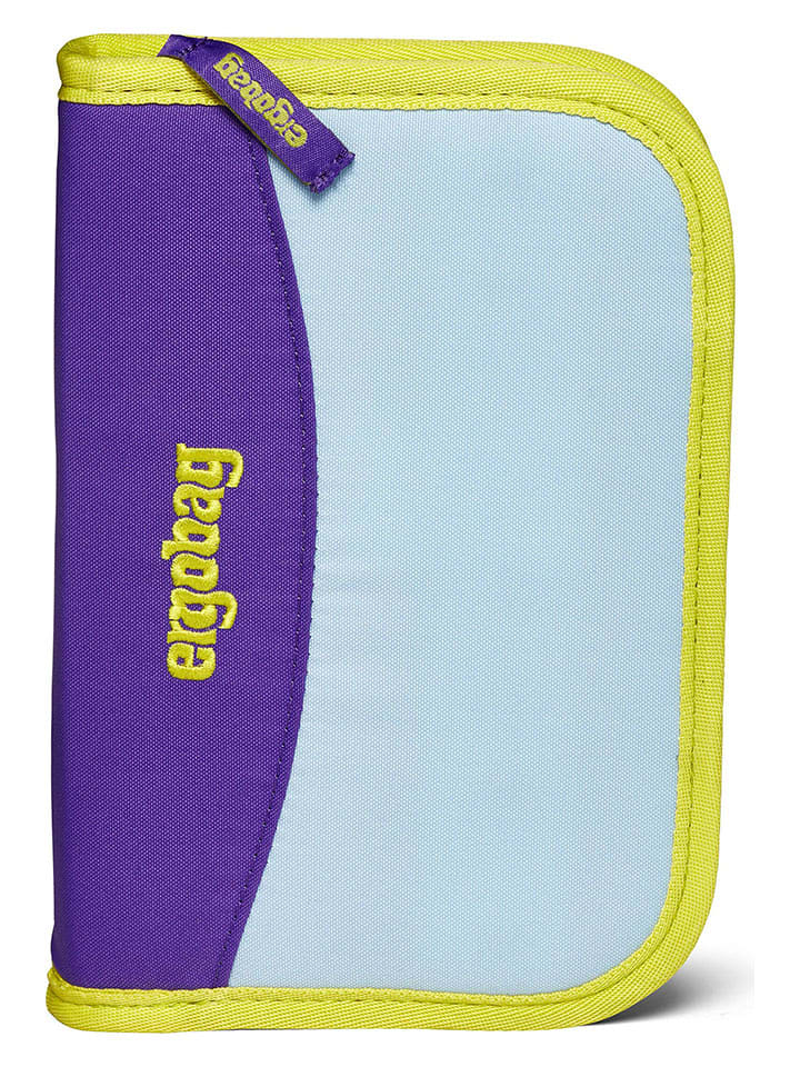 Ergobag Piórnik w kolorze błękitno-fioletowym - 21 x 4 x 14 cm rozmiar: onesize
