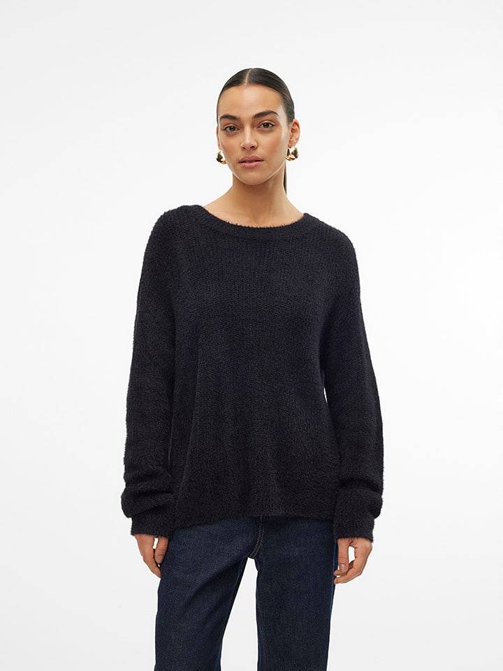 Vero Moda Sweter w kolorze czarnym rozmiar: XS