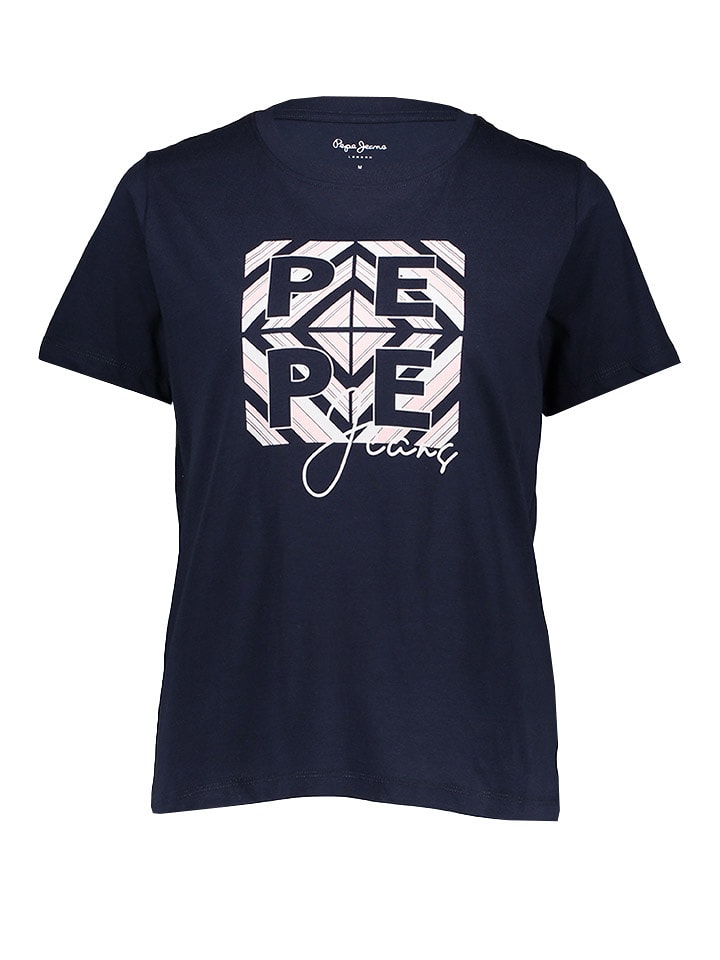 Pepe Jeans Koszulka w kolorze granatowym rozmiar: M