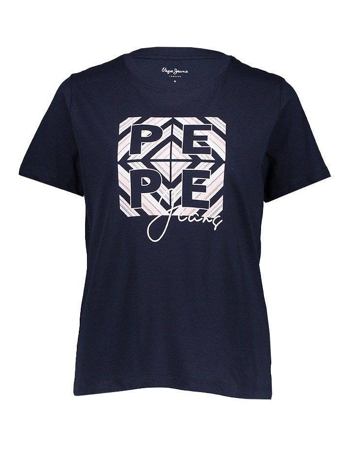 Pepe Jeans Koszulka w kolorze granatowym rozmiar: M