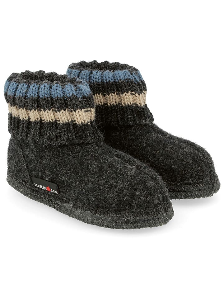 HAFLINGER Kapcie w kolorze antracytowym rozmiar: 40