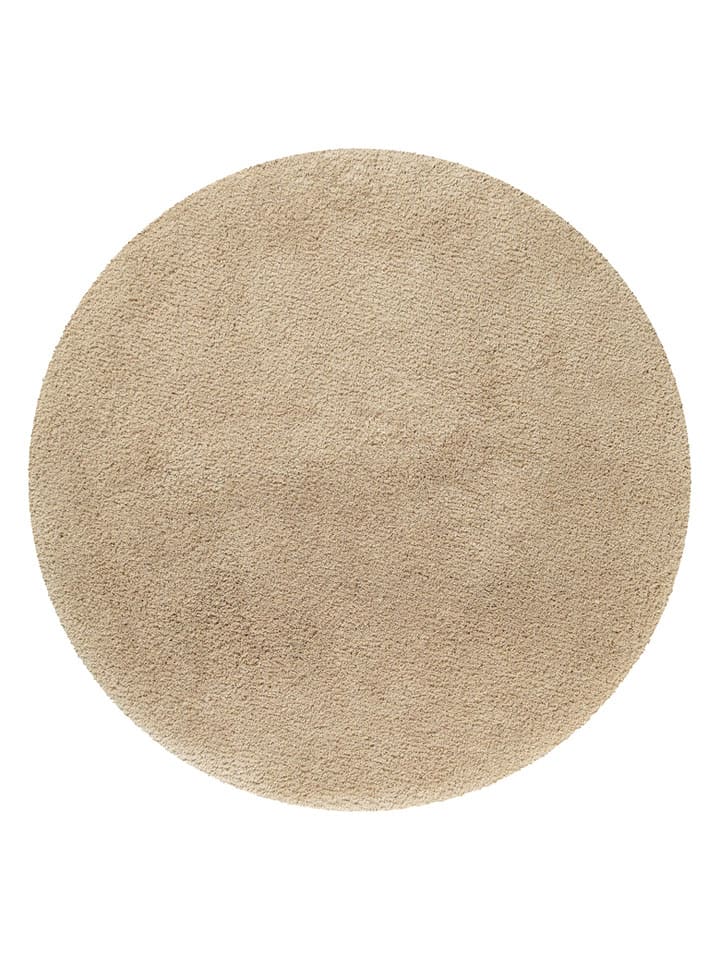 Homie Living Dywanik łazienkowy "Porto Azzurro" w kolorze beżowym rozmiar: 90 cm